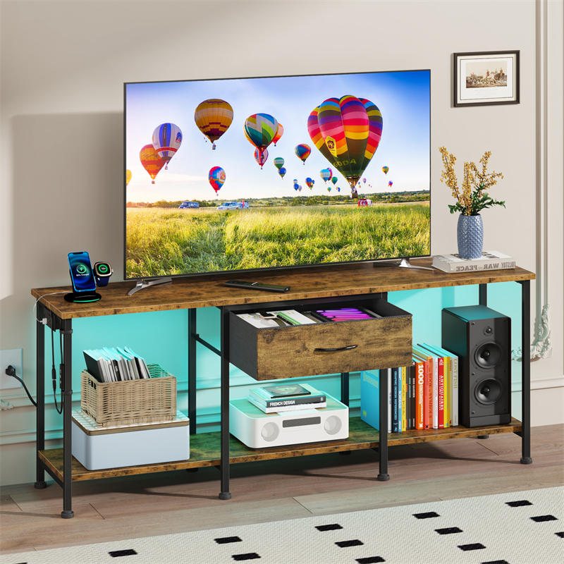 TVS020 TV Cabinet Model A (Light Strip)