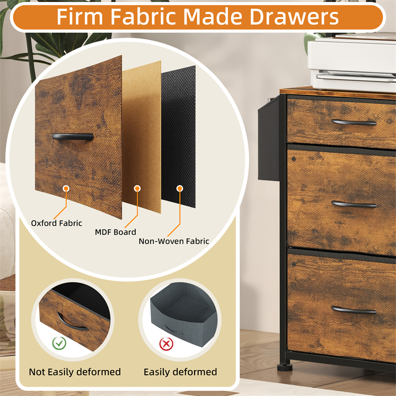 FC004 Three-Draw high-end Filing cabinet — image 2