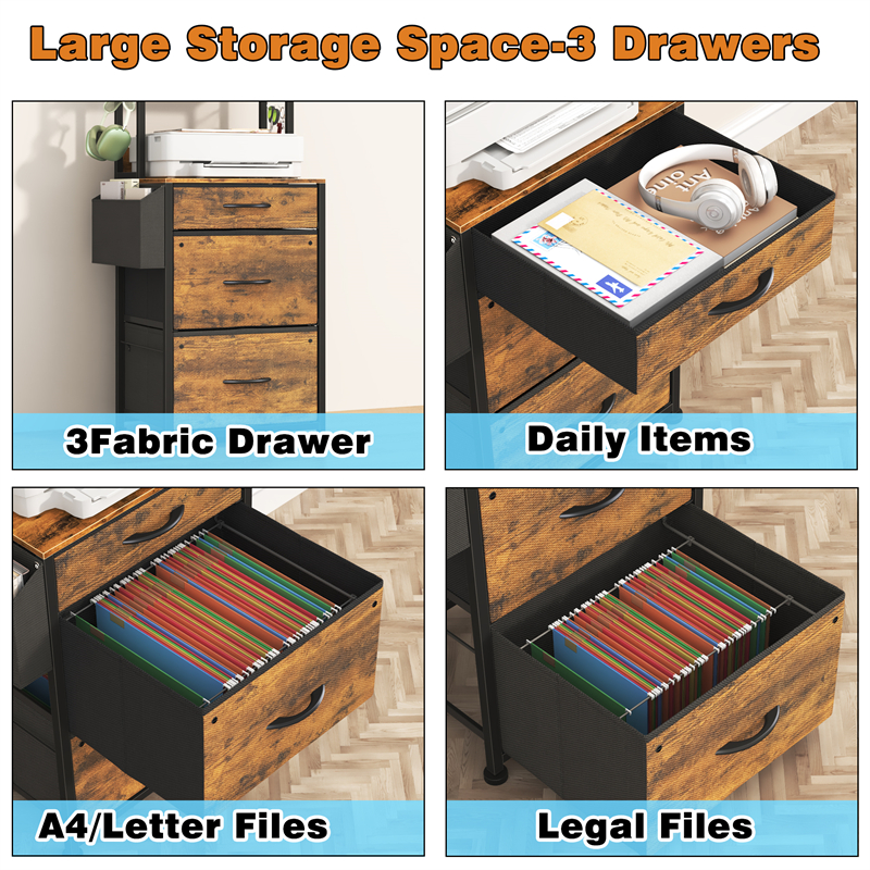 FC004 Three-Draw high-end Filing cabinet — image 5